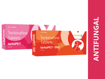 Vivaldis Terbopet 250mg (Terbinafine) Tablets for Dogs & Cats Online now