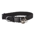 Trixie Elastic Collars with Bell for Cats (Black) Online