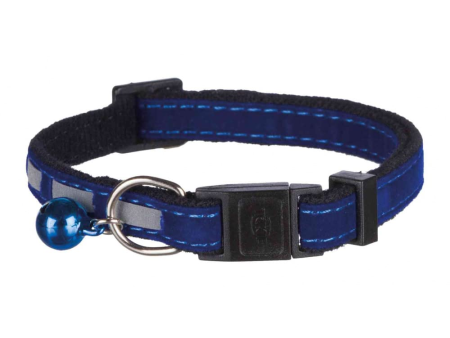 Trixie Safer Life Reflective Collar with Bell for Cats (Blue) Discount