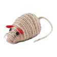 Trixie Mouse Shaped Sisal Toy for Cats (Pink) For Cheap