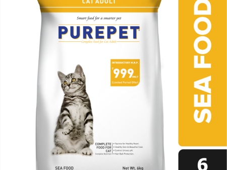 Purepet Seafood Adult Cat Dry Food Fashion