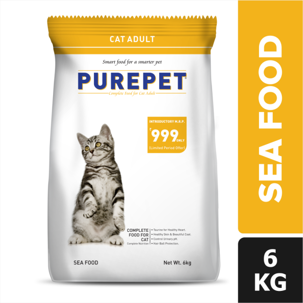 Purepet Seafood Adult Cat Dry Food Fashion