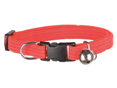 Trixie Elastic Collars with Bell for Cats (Red) Hot on Sale