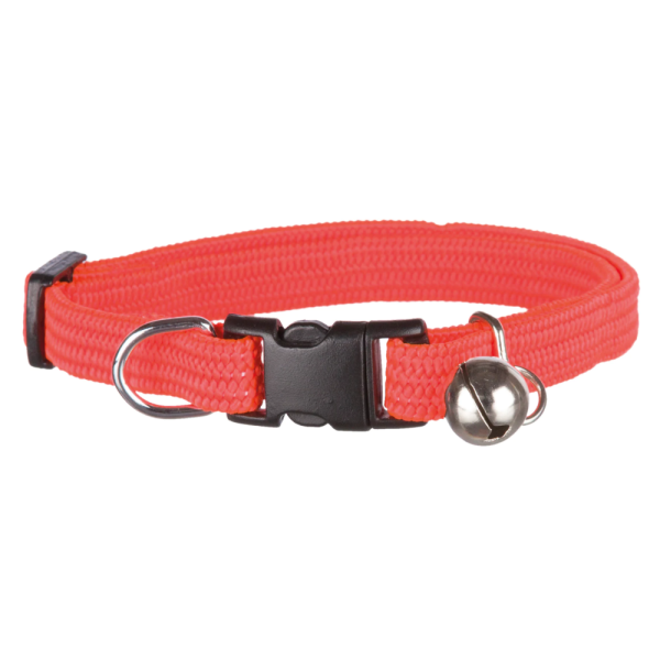 Trixie Elastic Collars with Bell for Cats (Red) Hot on Sale