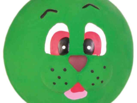 Trixie Animal Faces Latex Ball Toy for Dogs (Green) Online Sale