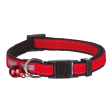 Trixie Safer Life Reflective Collar with Bell for Cats (Red) For Discount