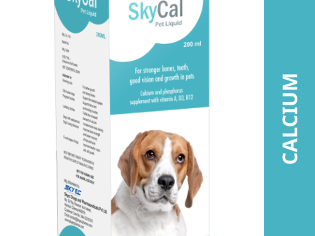 Skyec Sky Cal Calcium Supplement Syrup for Dogs and Cats Cheap