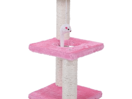 Emily Pets Scratching Tree for Cats (Pink) Online