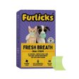 Furlicks Fresh Breath Oral Strips for Cats and  Dogs (1 Strip) Online Hot Sale