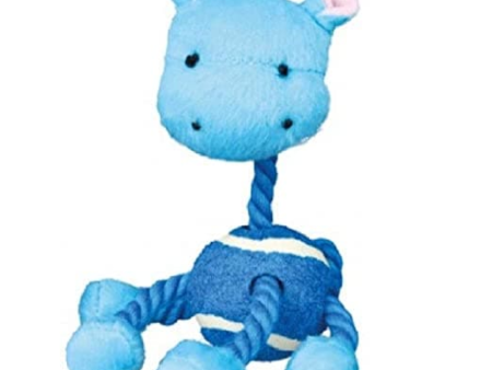 Trixie Animal Figures with Tennis Ball & Rope Toy for Dogs (Blue) Hot on Sale