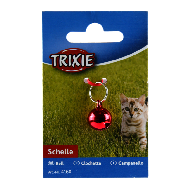 Trixie Metal Bell for Cats (Red) on Sale