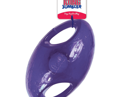 Kong Jumbler Football Toy for Dogs (Purple) Online