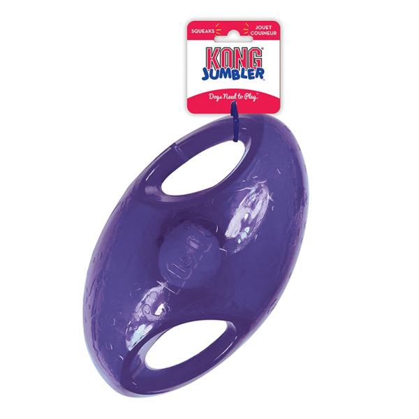 Kong Jumbler Football Toy for Dogs (Purple) Online