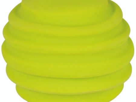 Trixie Latex Flex Ball Toy for Dogs (Yellow) Supply