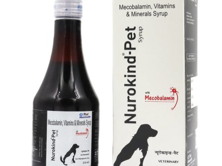 Mankind Nurokind Pet Syrup Multi Vitamin Supplement for Dogs and Cats (210ml) on Sale