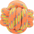 Trixie Rope Ball Toy for Dogs (Orange) For Discount