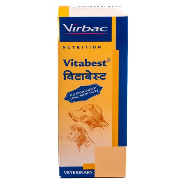 Virbac Vitabest Multi Vitamin Supplement for Dogs and Cats (150ml) Sale