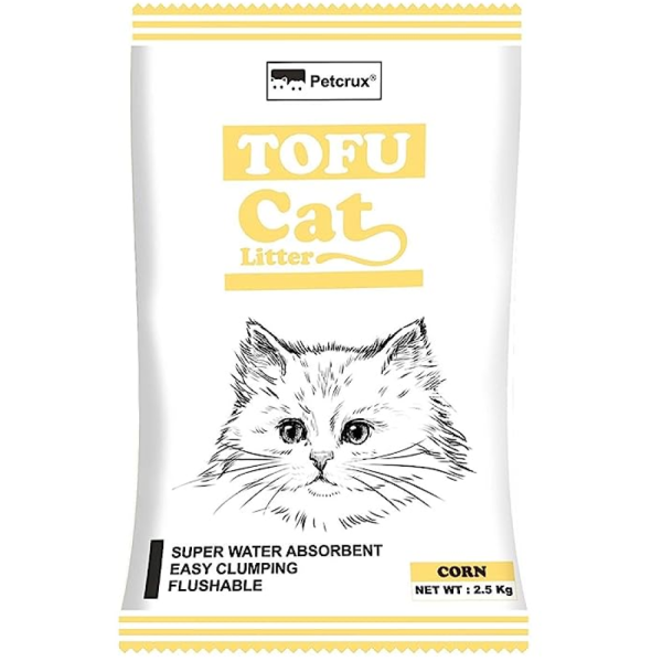 Petcrux Exclusive Organic Tofu Corn Scented Cat Litter Fashion