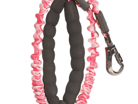 Basil Shock Absorbing Stretch Leash for Dogs (Pink) Sale