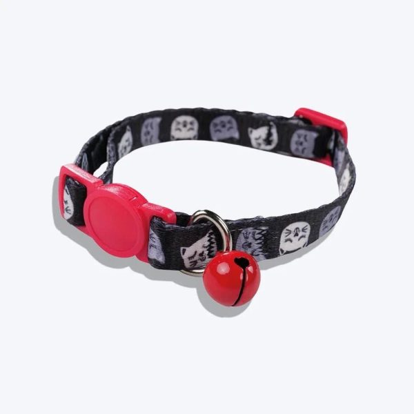 M Pets Zany Eco Collar for Cats (Red) on Sale