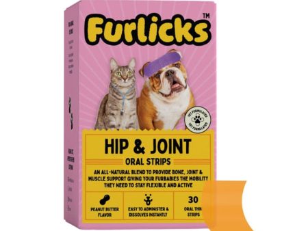 Furlicks Hip & Joint Supplement for Cats & Dogs (1 Strip) Online