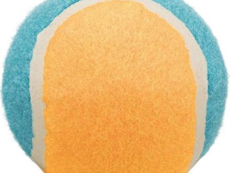 Trixie Tennis Ball Toy for Dogs and Cats (Orange Sky Blue) on Sale