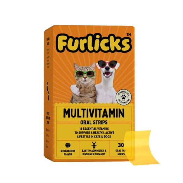 Furlicks Multivitamin for Cats and Dogs (1 Strip) Cheap