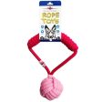 Pawsindia Tug of War Rope Toy for Dogs (Pink) on Sale