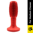 Pawsindia Dental Toy for Dogs (Red) Online Hot Sale