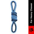 M Pets Twist Node Toy for Dogs (Blue) Fashion