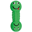 Trixie Smiley Dumbbell with Motifs Latex Toy for Dogs (Green) Hot on Sale