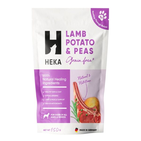 Heka Lamb, Potatoes & Peas Dog Dry Food (100g) Online Hot Sale