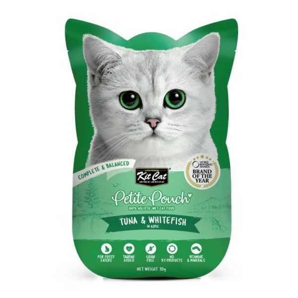 Kit Cat Tuna and White Fish Cat Wet Food Online now