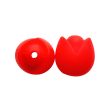 Wholesale 10pcs pack Silicone Lotus Focal beads Discount