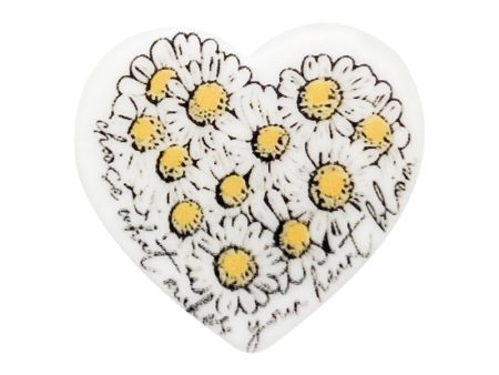 Wholesale 10pcs Daisy Print Silicone Focal beads Online Hot Sale