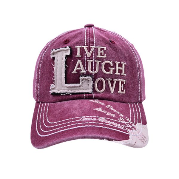 Wholesale Cotton Letter Embroidery Patch Baseball Cap Supply