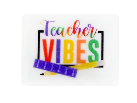 Wholesale 10pcs Teacher s Day Colored Pencils Silicone Focal beads For Sale