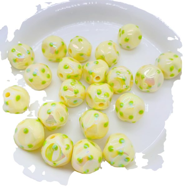 Wholesale 10pcs pack Luminous Drops Oil Fig Meteorite Beads Discount