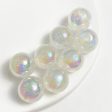 Wholesale 10pcs pack 12mm Mapei Luminous Light Flash Round Colorful Beads Hot on Sale