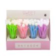 Wholesale 12 PCS Plastic Rose Flower Gel Pen For Discount