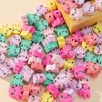 Wholesale 100pcs pack Cartoon Cute Octopus Shape Soft Pottery Sliced Beads Online now