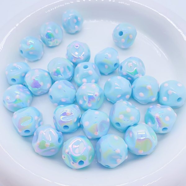 Wholesale 10pcs pack Luminous Drops Oil Fig Meteorite Beads Discount