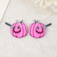 Wholesale 10pcs Acrylic Halloween Pumpkin Skeleton Man Ghost DIY Earrings Keychain Accessories For Discount