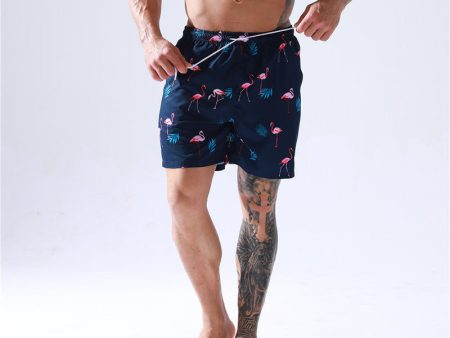 Wholesale Comfortable Beach Shorts Printed Quick Dry Men Swimwear Online Sale