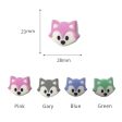 Wholesale 3pcs Silicone Fox Focal beads Online Hot Sale