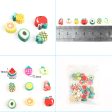 Wholesale 50pcs pack 10mm Soft Pottery Fruit Beads Hot on Sale