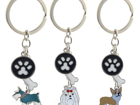 Wholesale Zinc Alloy Pet Keychain For Sale