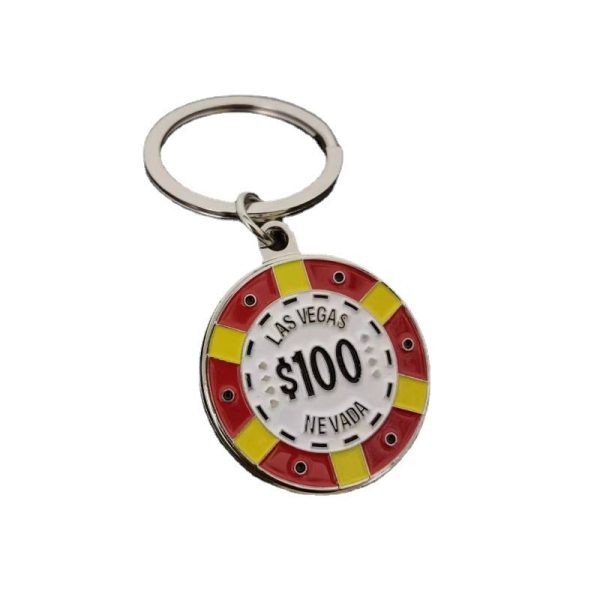 Wholesale 10PCS Zinc Alloy Las Vegas Keychain Online Hot Sale