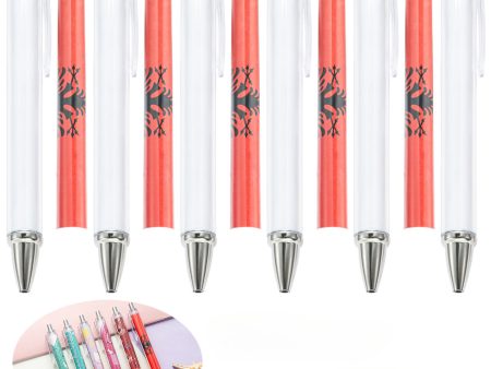 Wholesale 50PCS Inner Rod Paper Roll Paper Plastic Ballpoint Pen Hot on Sale