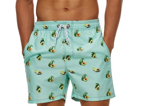 Wholesale Fruit Series Pattern 3D Digital Printing Men s Sports Beach Shorts Swimwear Discount